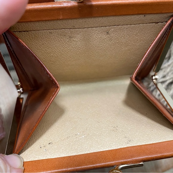 Dooney & Bourke Vintage Wallet - Black/Brown Pebbled Leather *Crosslisted* - Picture 5 of 8